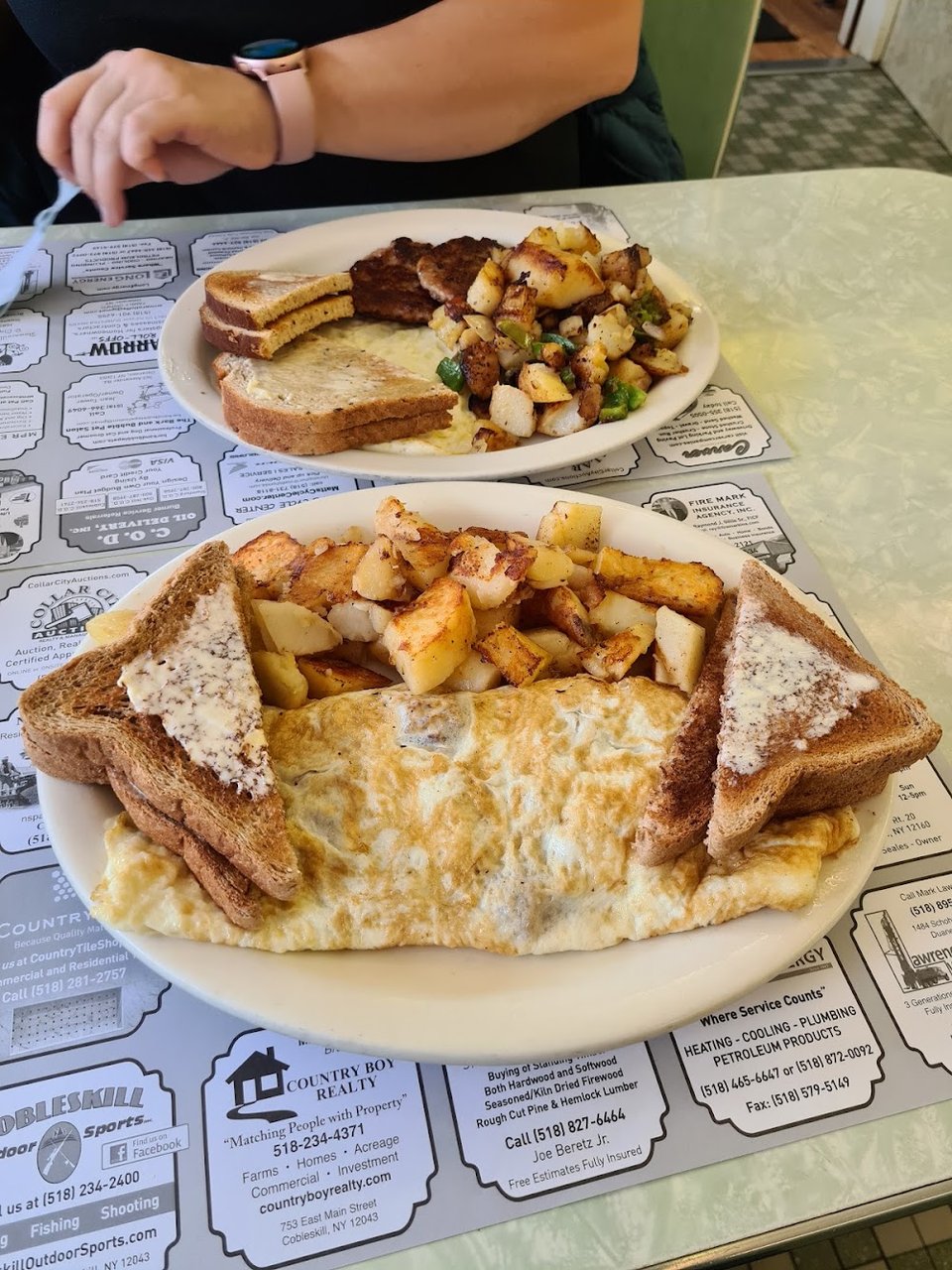 Homefries & Toast