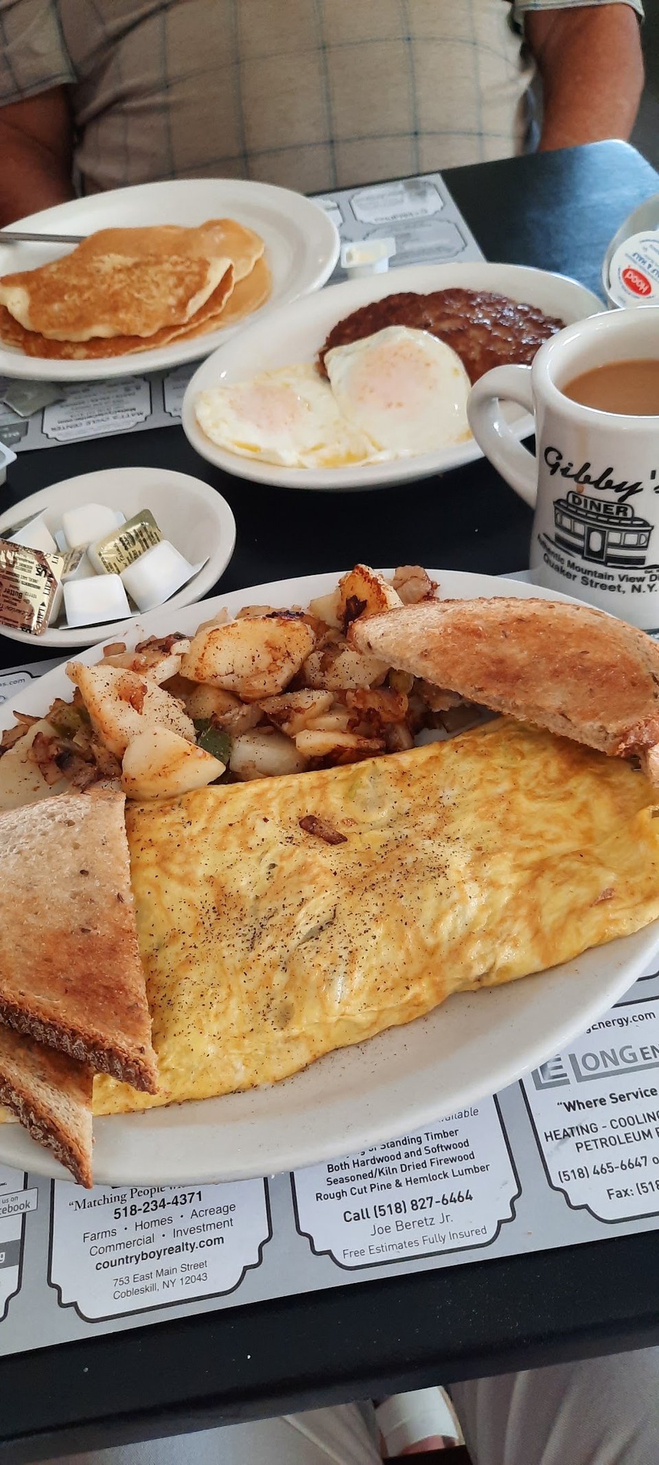 Mushroom Cheese Omelette